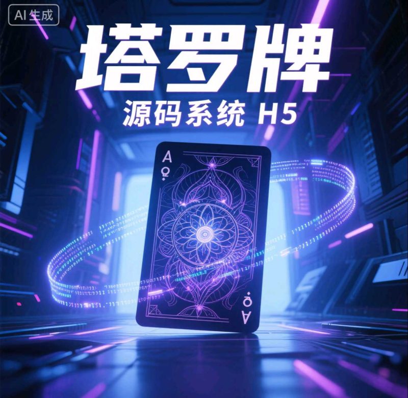 （灯塔版本）塔罗牌H5系统新版UI丝滑-次次方-买软件（源码）找次次方