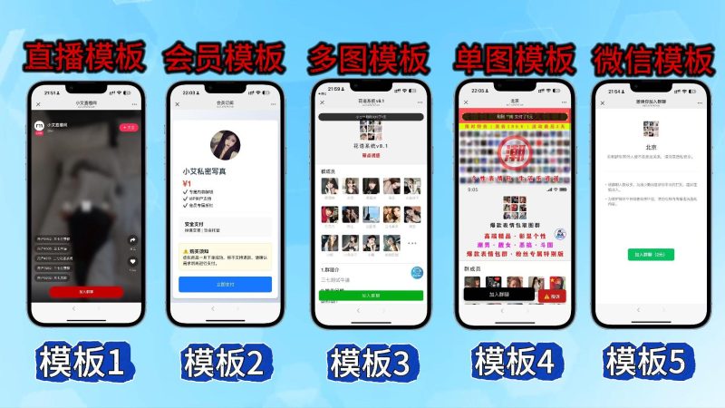 （五模板）花语系统付费进群8.1版本授权超低价-次次方-买软件（源码）找次次方